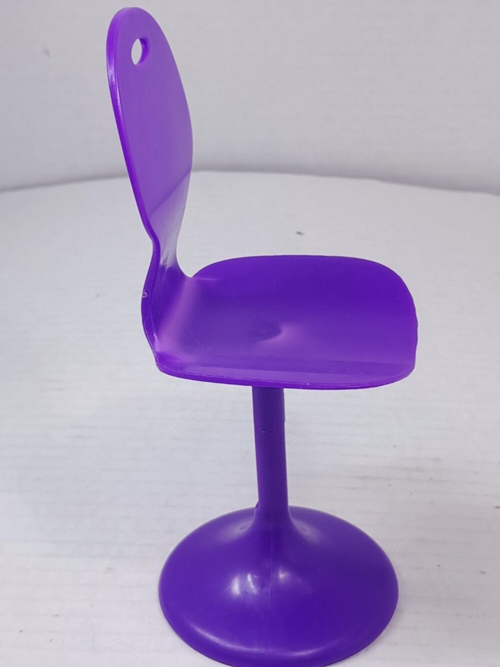 Barbie Space Station Discovery purple chair stool barstool replacement part - Picture 5 of 11